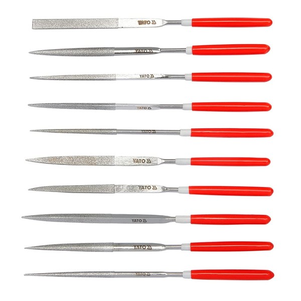 YATO YT-6144 – Diamond Needle File Set 10-pack 3 x