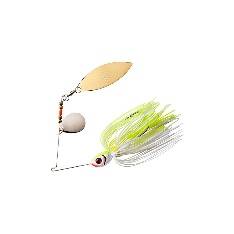 BOOYAH Blade - Tandem Blade - White Chartreuse - 1/2
