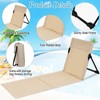 HFYZZ 42.5 Inch Long Extended Foldable Poolside Chairs, Portable Folding