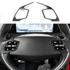 YOUTOOCAR 2PCS Steering Wheel Button Trim Covers Compatible with Kia