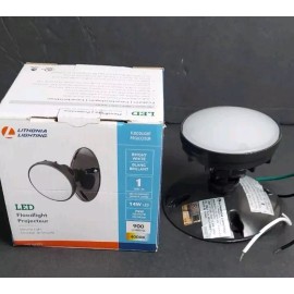 Lithonia Lighting  Integrated LED Round Single Head Wall Mount Flood Light