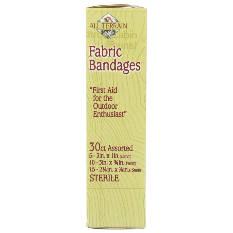 Assorted Fabric Bandages 30 CT