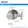 Schlage F40 GEO 622 ADD Georgian Door Knob with Addison