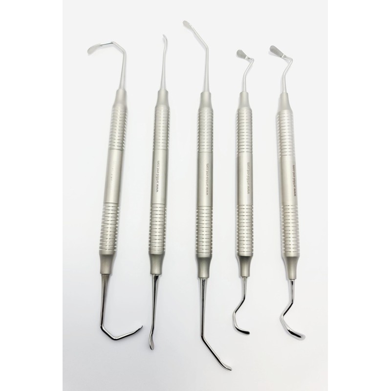 Dental Sinus Lift Kit - 5 Pcs Set Stainless Steel
