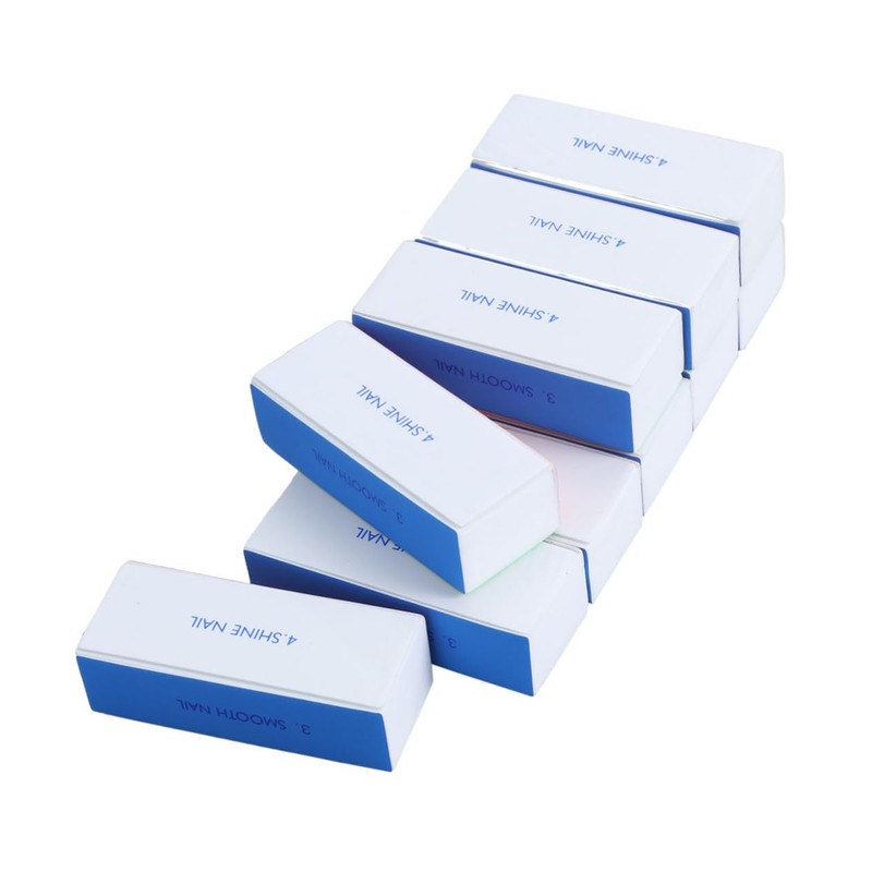 FRCOLOR Sets Professional Nail Buffer Kit Piece Sponge Nail Files