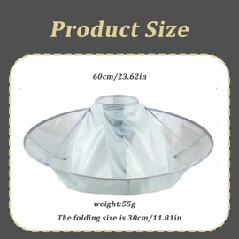 DHKFXKT Haircut Cape, Waterproof Haircut Cape, Hair Cloak, Foldable Barber Cloak Hairdressing Cape Apron For Adults, Kids, Etc.