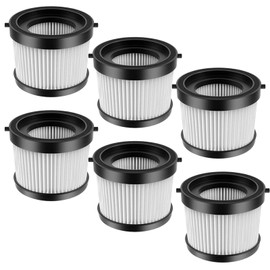 MZY LLC 6 Pack DCV501HB HEPA Vacuum Filters Replacement for DEWALT 20V Cordless Handheld Vacuum, Compared to Part #DCV5011H
