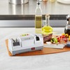 Restaurantware-Kitchen Tek 2-Stage Electric Knife Sharpener, 1 Straight-Edge Knife Sharpener