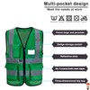 A-SAFETY reflective vest green
