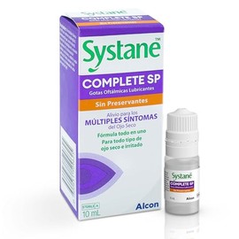 Systane Complete Gotas Oculares Conservantes Ojo Seco Lubricación Avanzada Alivio Prolongado Ojos Sensibles
