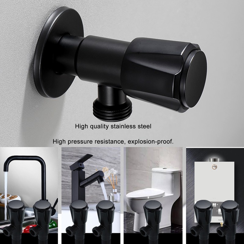 G1/2 High Pressure Bidet Sprayer 1 Into 1 Out Stainless
