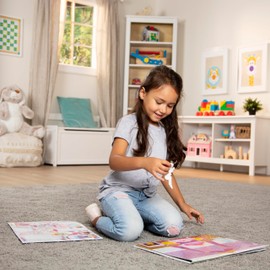 Melissa & Doug Reusable Sticker Pads Set: Fairies, Princess Castle, Play House, Dress-Up - 680+ Stickers