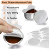 CAPMESSO Reusable Vertuoline Pod Foil Lids, for CAPMESSO Vertuline Capsules