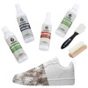 SILVERDEW 7PCS Shoe Cleaning Kit, 2 Bottles Shoe Cleaner, Deodorizer,