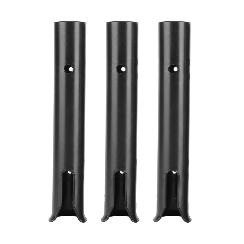 Outdoor Fishing Vertical 3‑Link Fishing Rod Rack Storage Holder Pole