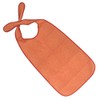 PFLEGE POINT® Adult Clothing Protector Waterproof Apron with Buckle, orange