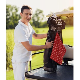 Kurrkoeuz Golf Towel Funny Golf Towels Golf Gifts for Men Golf Accessories for Men - Christmas Funny