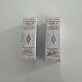 Charlotte Tilbury Collagen Superfusion Facial Oil Lot Of 2 (2X 3.5ml 2X0.11 oz )