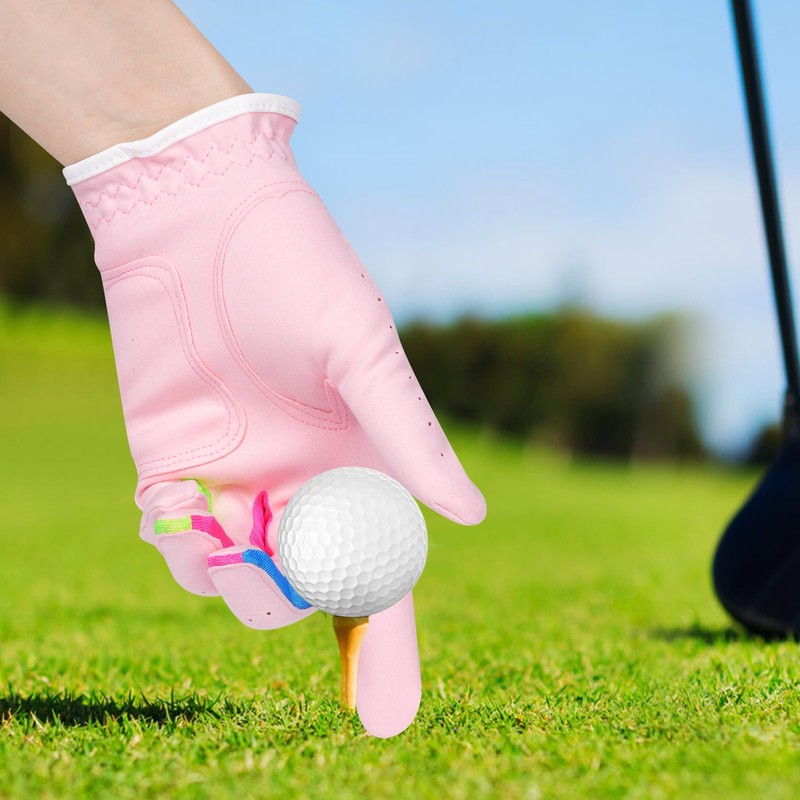 PGM Kids Golf Gloves Left Hand Premium Breathable Youth Golf