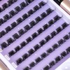 90 Clusters Lashes DIY False Eyelashes Individual Lash Clusters Reusable