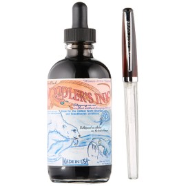 Noodlers Ink 4.5 Oz Polar Black W/Eye Dropper