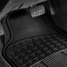 Alfombrilla Negra Antideslizante Vehículo – Versátil, Resistente Coches Tapetes Antideslizantes