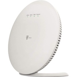 Telekom Speed Home WiFi für Ihr starkes & stabiles Heimnetzwerk I WLAN Verstärker mit Mesh Technologie für optimale Internet-Abdeckung, 1.733 Mbit/s I Plug & Play per WPS, 2 LAN-Anschlüsse