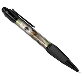 DV DESIGN Adorable Meerkat Black Ballpoint Pen - Wild Animal Zoo Kids #8554