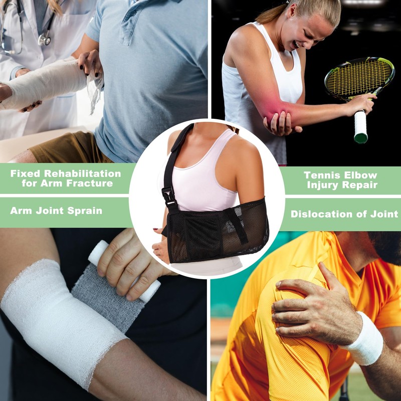 KONSEDIK Mesh Arm Sling - Medical Shoulder Sling for Shower