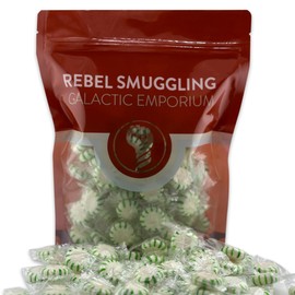 Spearmint Bulk Mints Individually Wrapped 2LB Bag by Rebel Smuggling Galactic Emporium