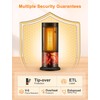 TRUSTECH 17" Space Heater, 1500W PTC Electric Heater for Indoor