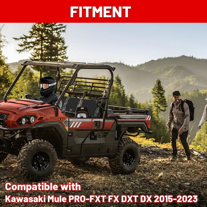 StarknightMT UTV Seat Covers 1680D for Mule PRO-FXT FX DXT