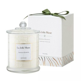 LA JOLIE MUSE Candles Gifts for Women, Candles for Women with Gift Box, Jasmi...