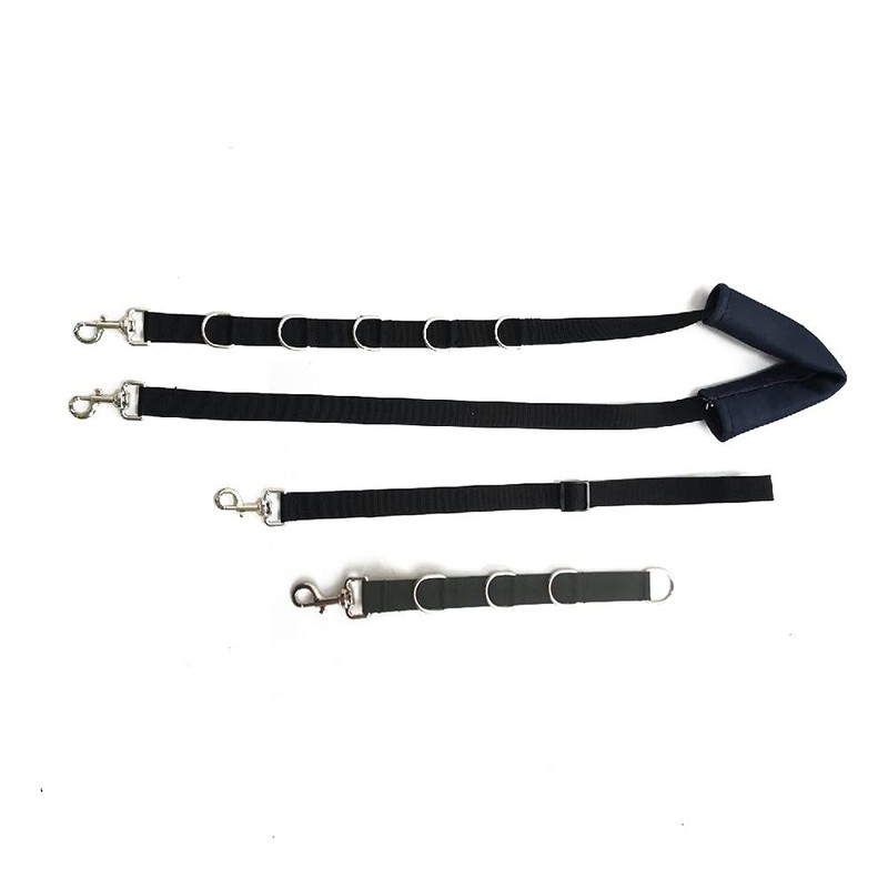 Pet care restraint belly belt, adjustable bath restraint loop, dog