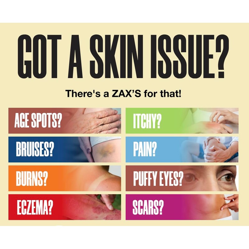 Zax's Original Burn Cream, Natural, Soothing, 6 Natural Ingredients, Heals