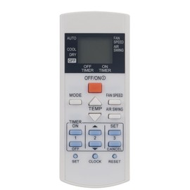 VINABTY A75C3297 Replacement Remote Control Compatible with Panasonic Universal Air Conditioner A/C Remote Control