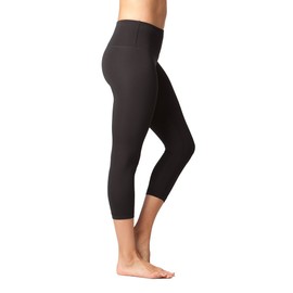Yogalicious High Waist Ultra Soft Lightweight Capris - High Rise Yoga Pants