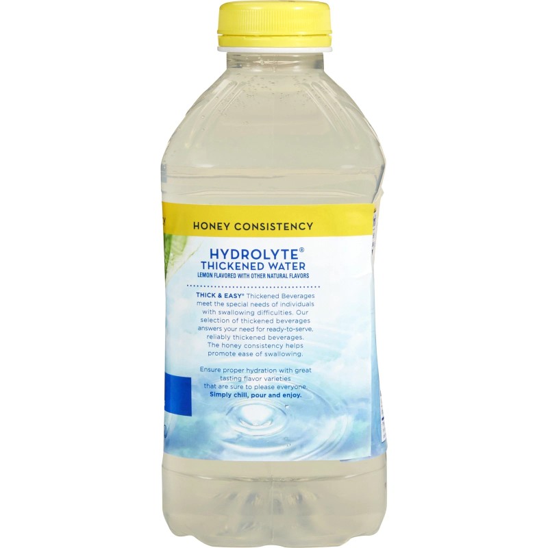 Thick & Easy Hydrolyte Honey Consistency Lemon Thickened Water, 46-ounce