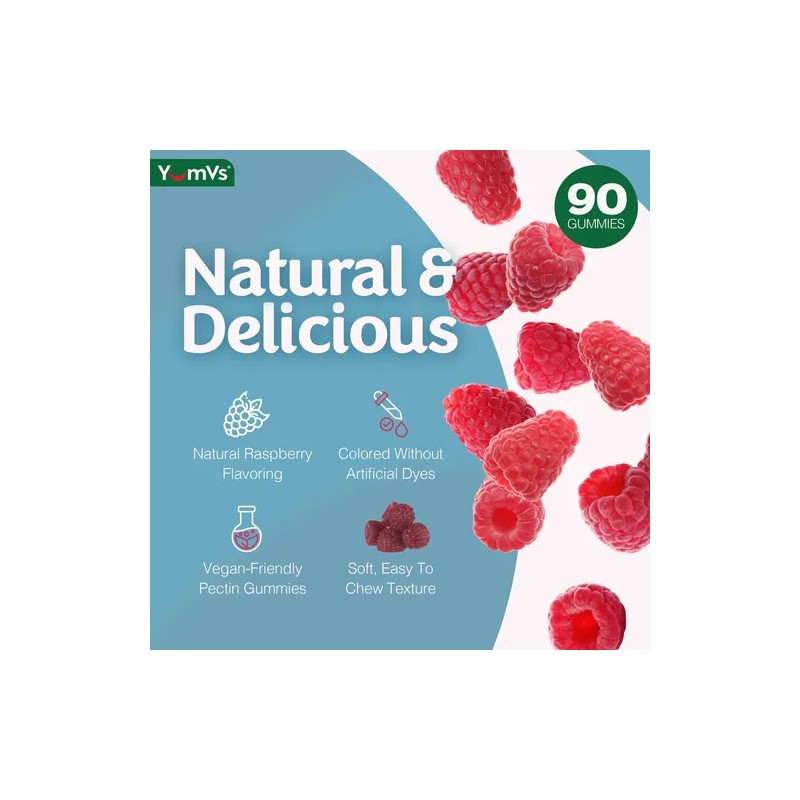 Yum-v's Gomitas De Magnesio Citrato 900 Mg, 90 Gomitas