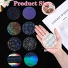 200Pcs Holographic Badge Protective Film, 8 Styles Button Maker Supplies