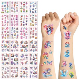 24 Children's Tattoo Stickers, Cute Cartoon Tattoo Stickers, Waterproof Tattoo Stickers, Party Gifts