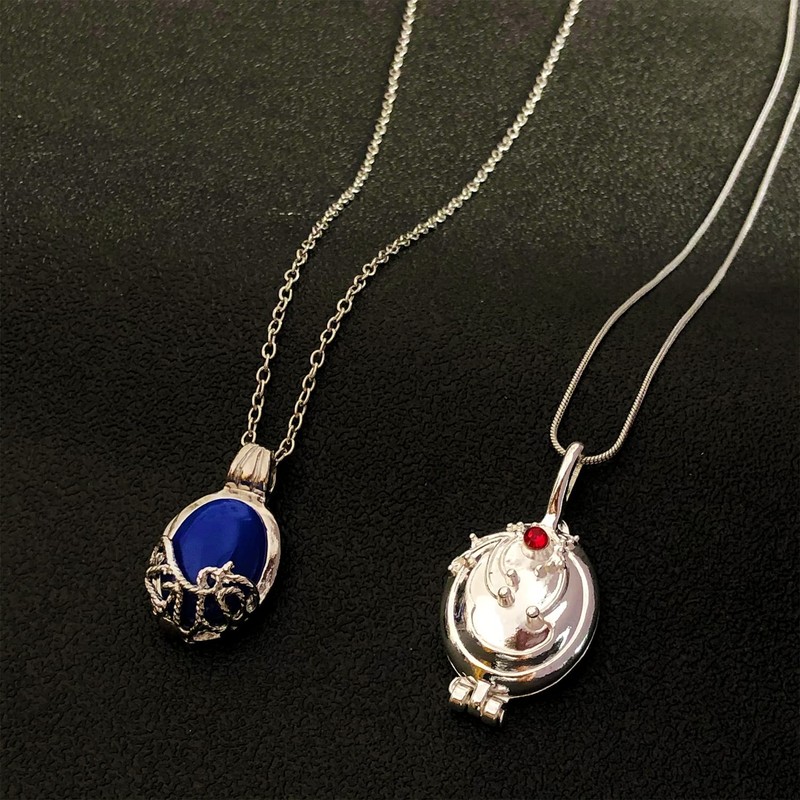 HJYZY 4 pcs Vampire Elena Jewelry Daywalking Katherine Sapphire Gilbert