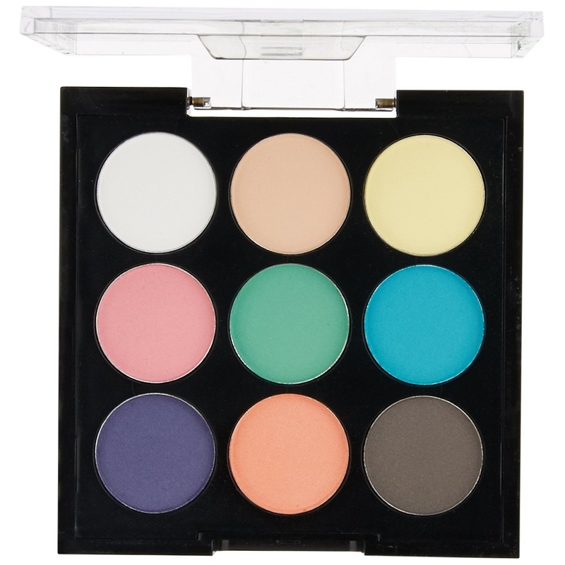 Kokie Cosmetics Eyeshadow Palettes, Rainbow Riot, 0.21 Ounce