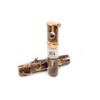 Chubby Natural Wooden 4 Hole Suet Log Feeder For Garden