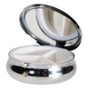 Wachtmeister Rosina Round Metal Pill Box for Cats Sepia Tablets