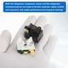 sourcing map PTC Refrigerator Starter Relay 4.7 Ohm 3 Pin