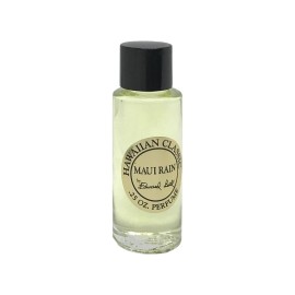 Hawaiian Classic Perfumes 1/4 oz Maui Rain Perfume Glass Bottle - Edward Bell - Hawaiian Classic Perfumes