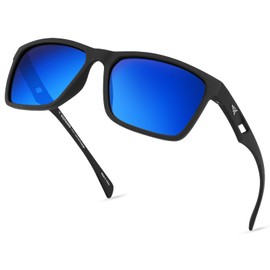 KastKing FlatRock Polarized Sport Sunglasses for Men and Women, Ideal for Driving Fishing Cycling Running, UV Protection