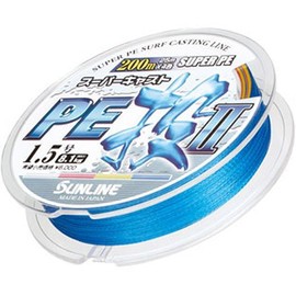 Sun Sunline (Sunline) PE Line Super Cast Throw II 200 m 1.2 # # # # 4 Color Coded