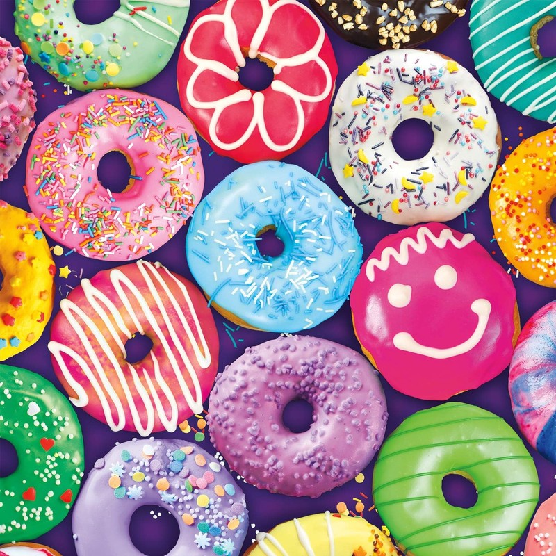 Buffalo Games - Delightful Donuts - 300 Piece Jigsaw Puzzle